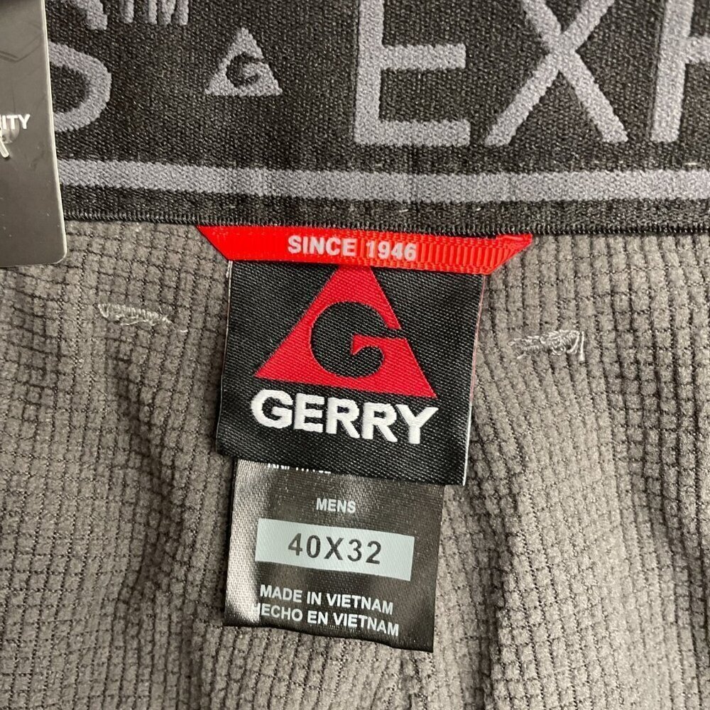 NEW Gerr'y Men's 40X32 Gray Venture Fleece Lined Tech Pants Stretch - Picture 6 of 10